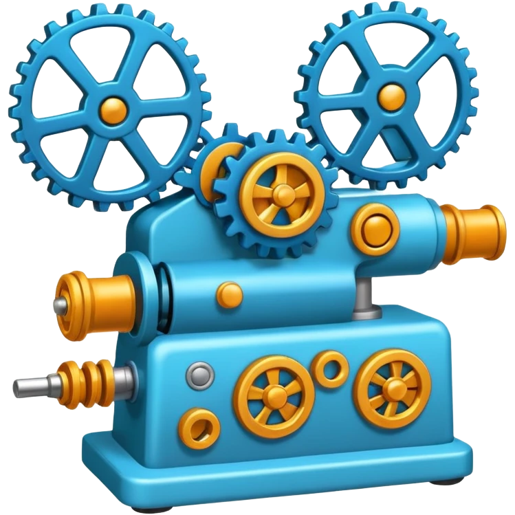 Generate an emoji whish shows Brain Factory Wonder Workshop. Which is in a nice cartoon style emoji