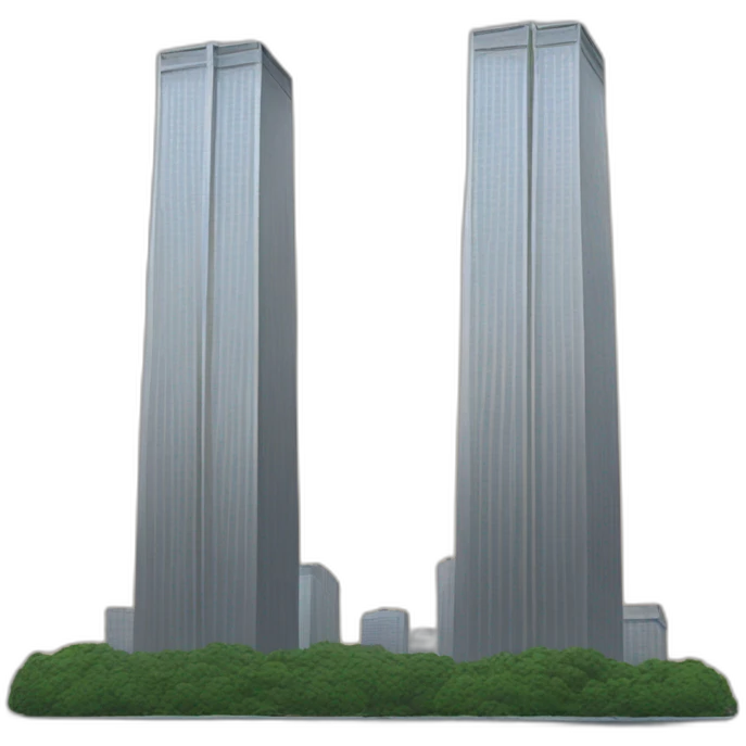 Twin towers emoji
