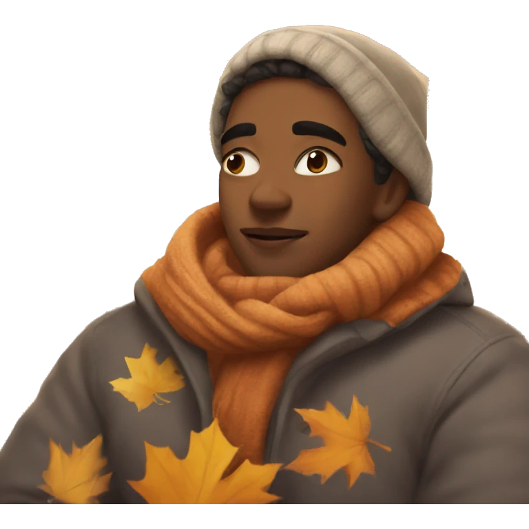 Cozy autumn day  emoji