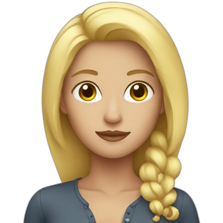 Blonde emoji