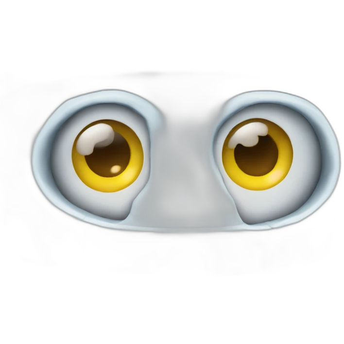 igloo watching you with two eyes emoji