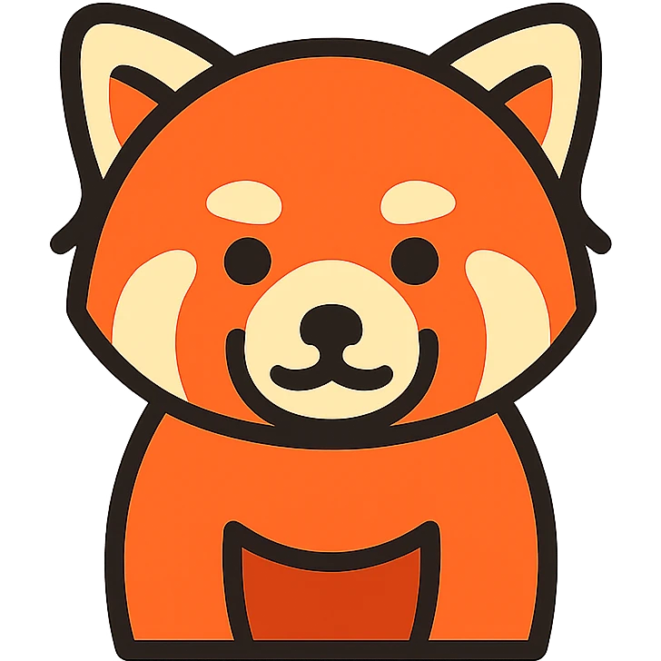 red panda emoji