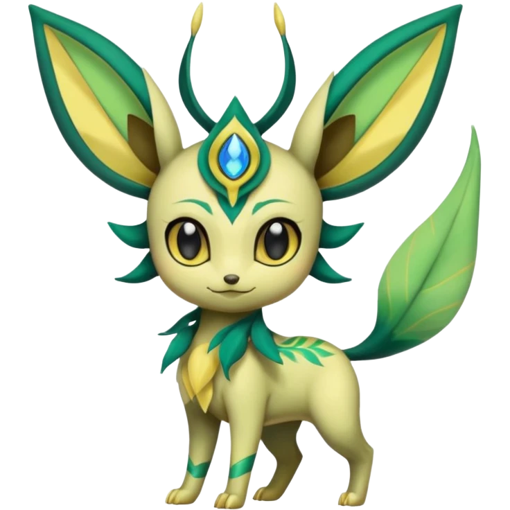 Amaura-Celebi-Umbreon-Leafeon-fusion emoji
