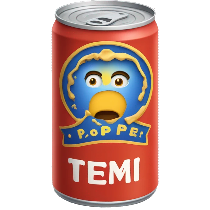 a can of de pepper emoji