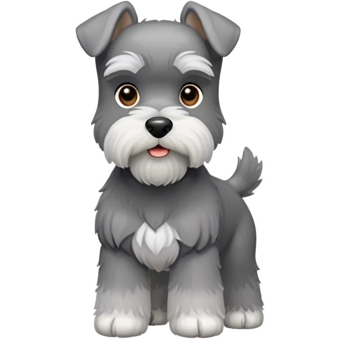 Miniature schnauzer  emoji