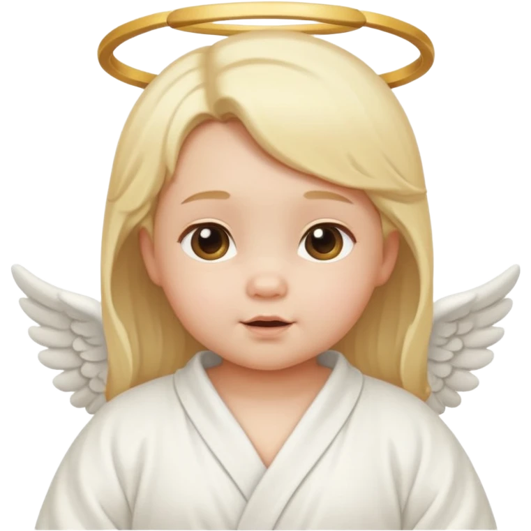 cute baby angel emoji