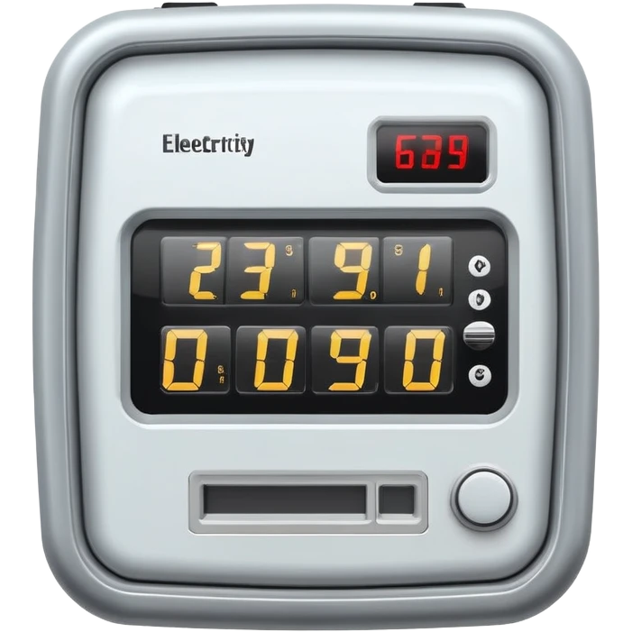 electricity meter emoji