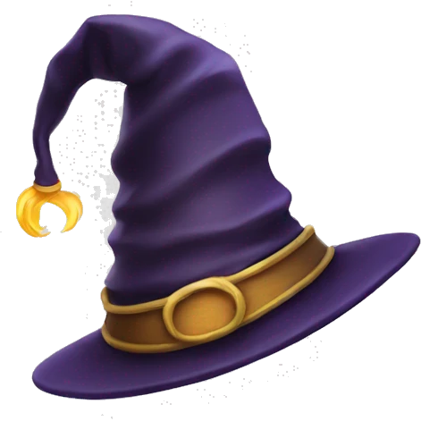 wizard hat emoji