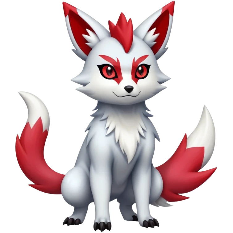 Zangoose-Zorua-hybrid (full body) emoji
