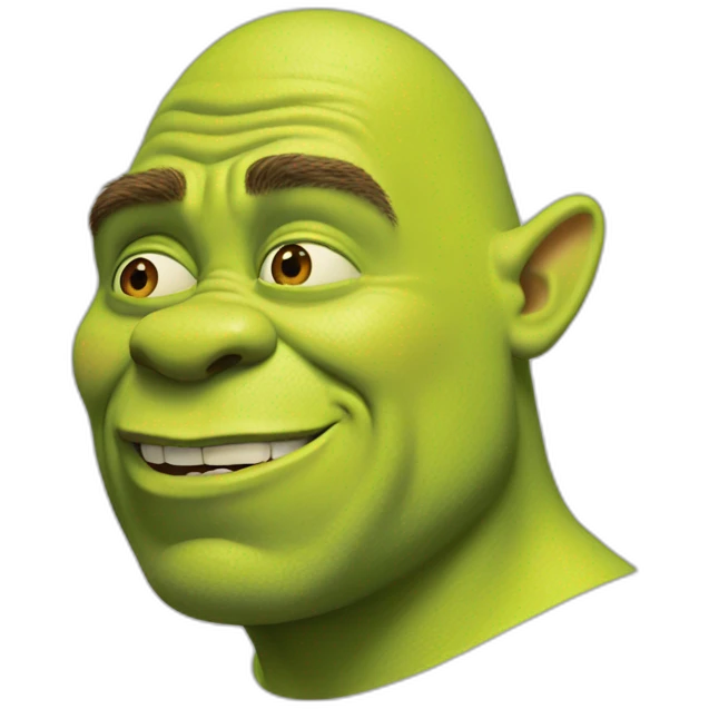 Shrek-deadinside emoji