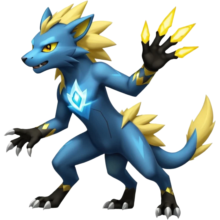 Luxray-Manectric-Zeraora-Pokémon-Fakémon-hybrid-creature emoji