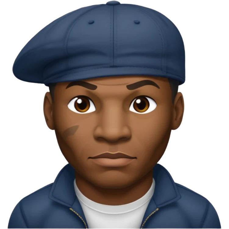 mike tyson with cap emoji