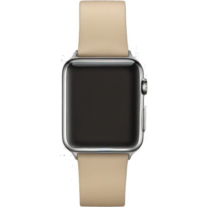 Iwatch beige band emoji