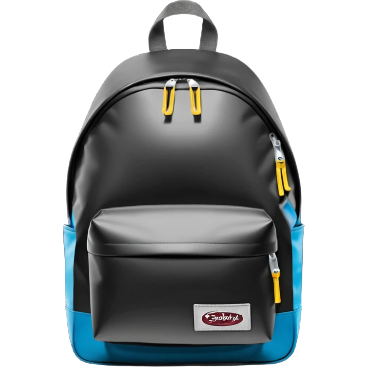 Sac à dos eastpak noir classique  emoji