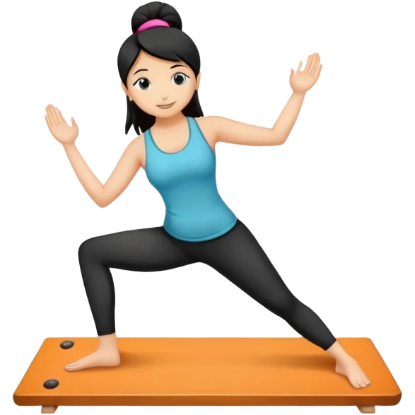 board with nails for yoga emoji