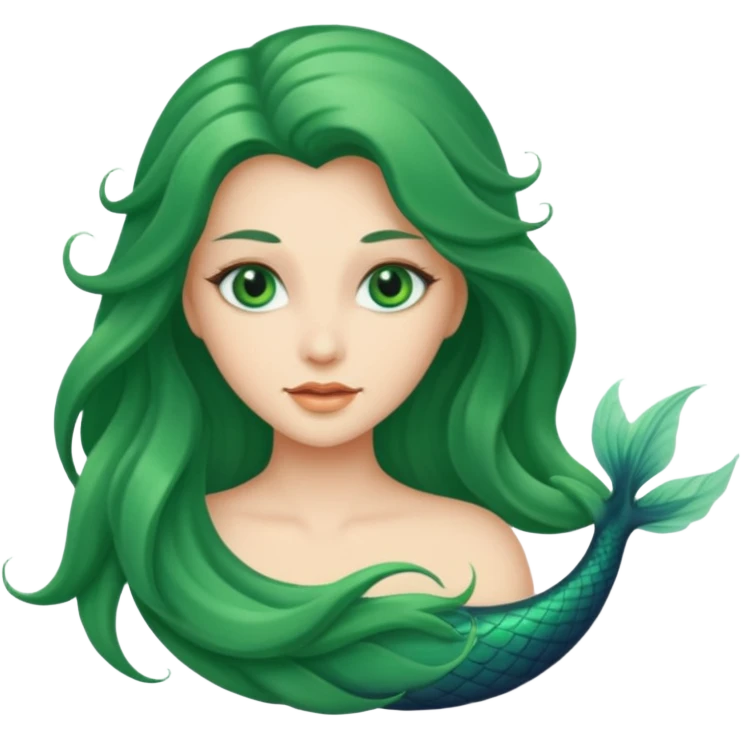 Beautiful siren emoji