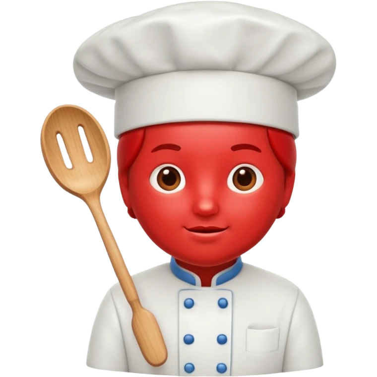 heart with a chef hat motif emoji