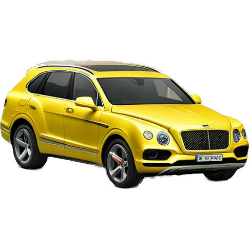 bentayga crashing into lemonade stand emoji