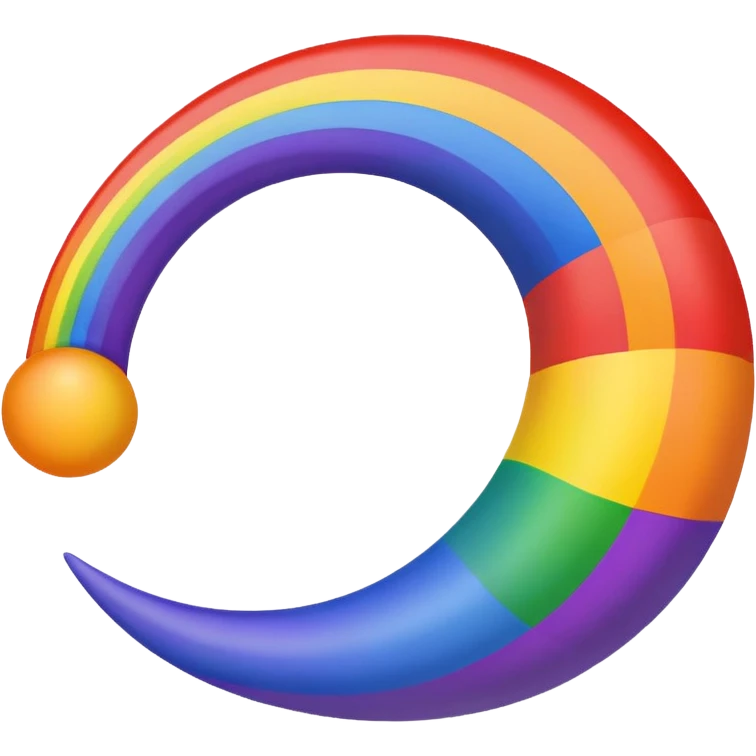 Bright Rainbow emoji