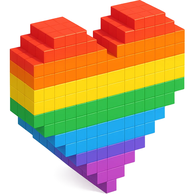 Heart rainbow  emoji