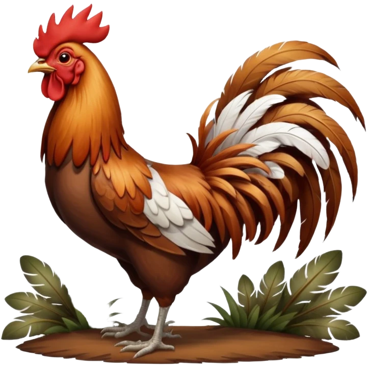 🌲🐓 emoji