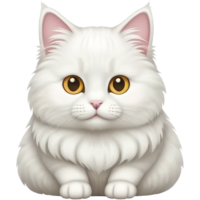 White cat emoji