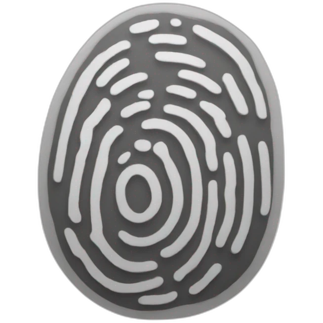 fingerprint emoji