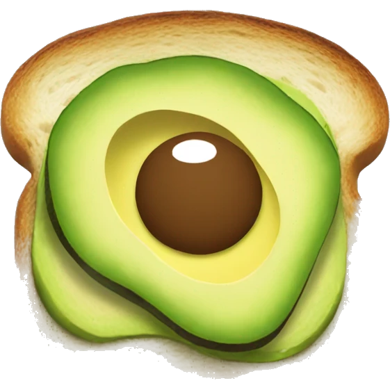 avocado toast  emoji