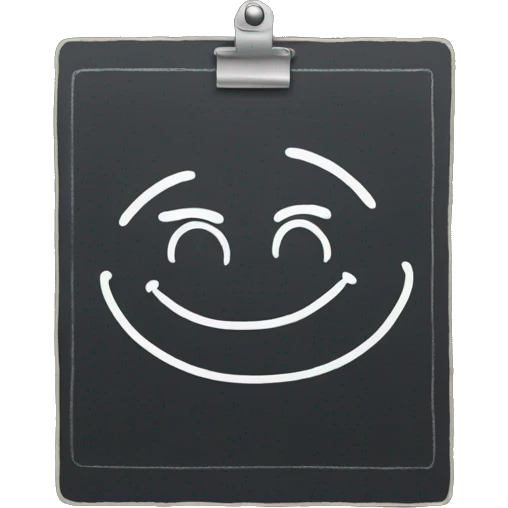 blackboard emoji