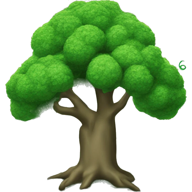 a dollar bill tree emoji