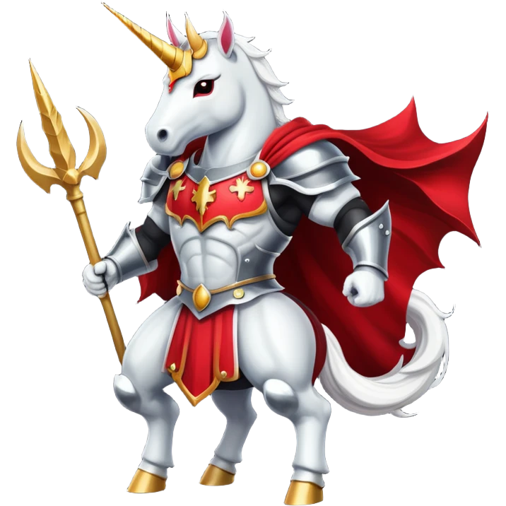Evil crusader unicorn  emoji