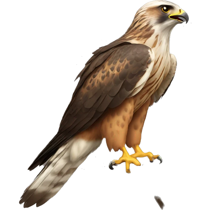 Hawk Spitting emoji