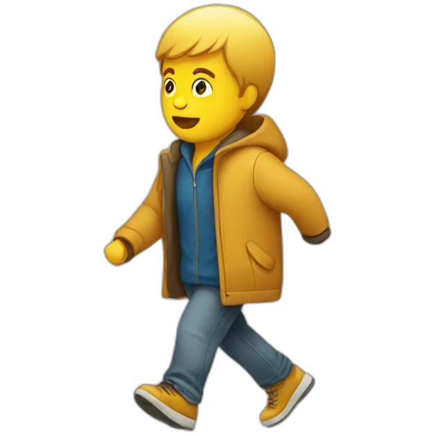 pedestrian emoji