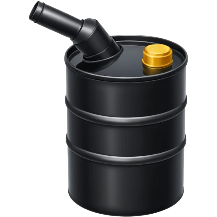 create a realistic canister of oil emoji
