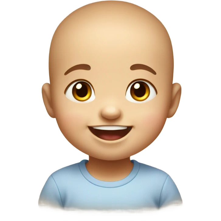Happy baby emoji