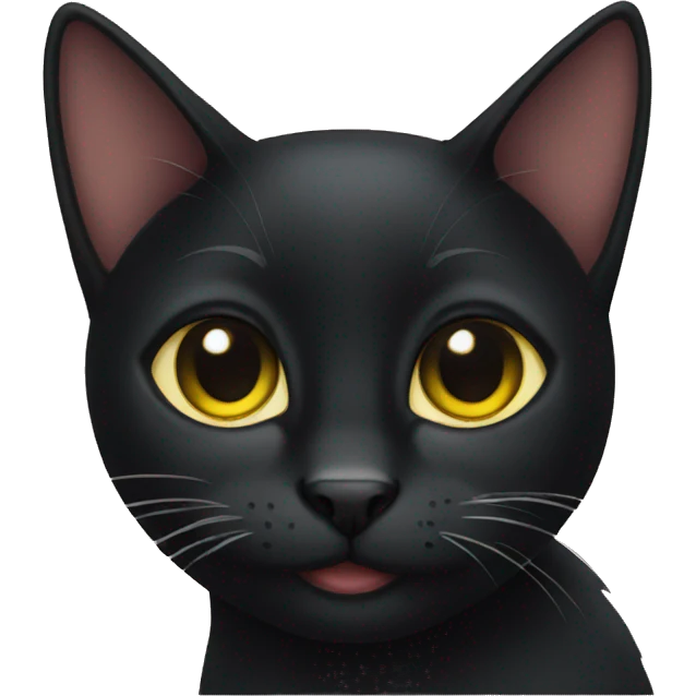 Black cat emoji