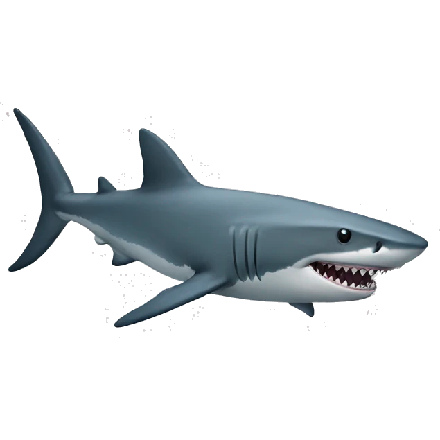 shark with comp emoji