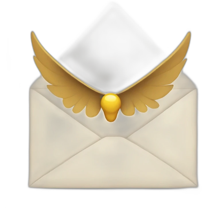 envelope with wings emoji