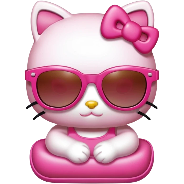 hello kitty tanning emoji