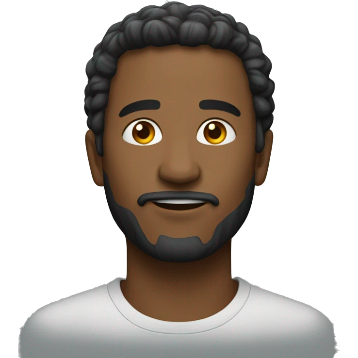 Айс латте в одноразовом стакане  emoji