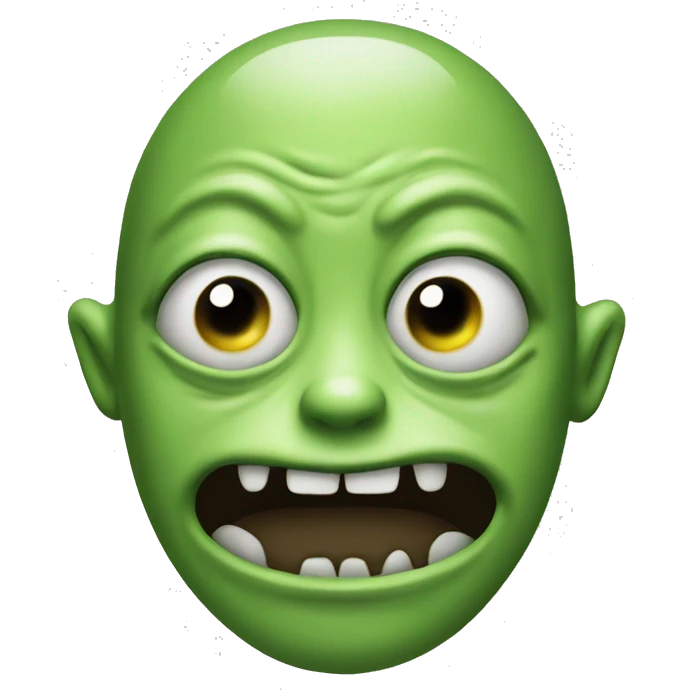 alien silly emoji