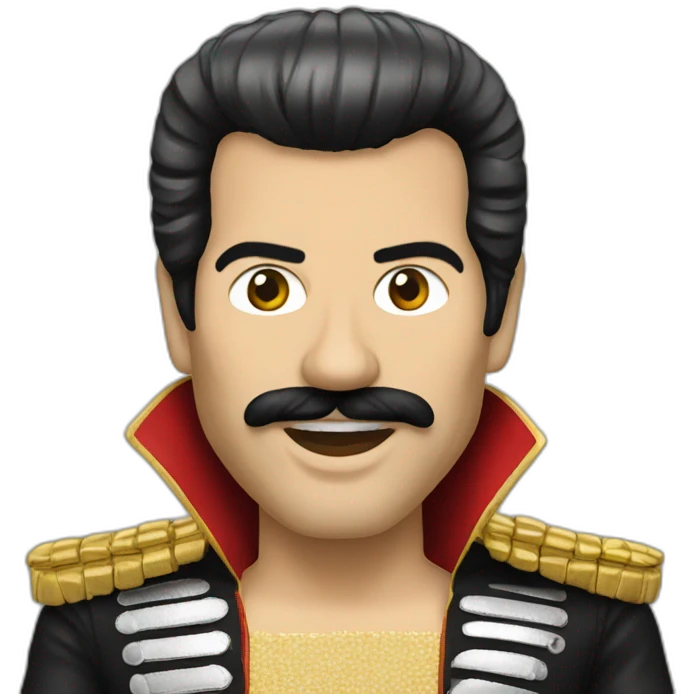 Freddie Mercury emoji