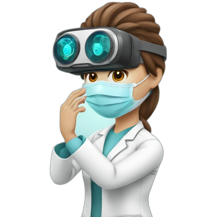 Surgeon-with-virtual-reality-display-operating-on-woman emoji