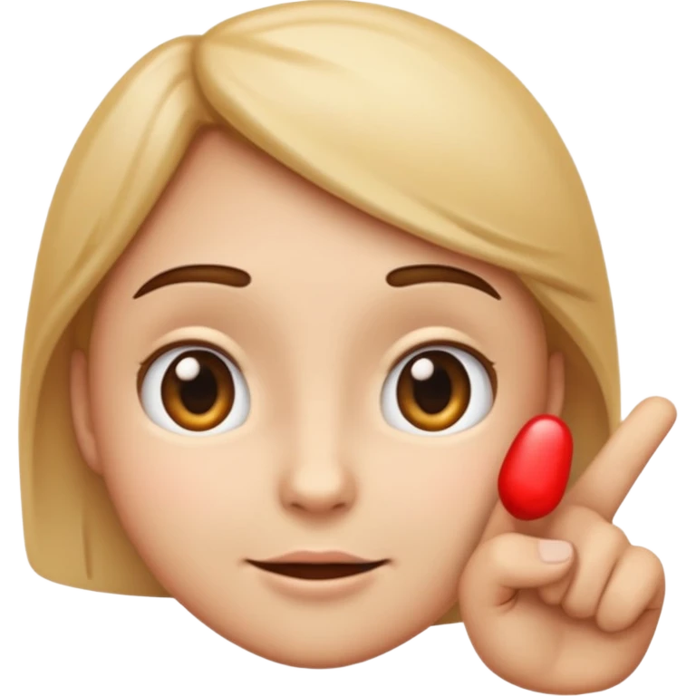 🤔this emoji with an innocent suspicious but also smirking 😏 expression looking up, but with that same hand emoji