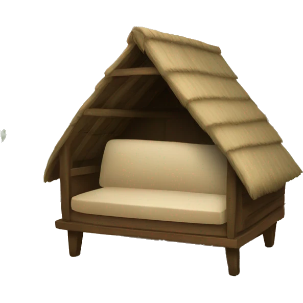 hut on the sofa emoji