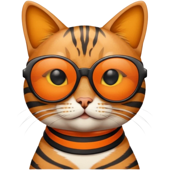 Cat wearing sunglasses emoji