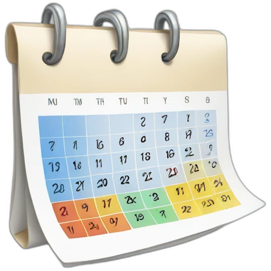 calendar emoji