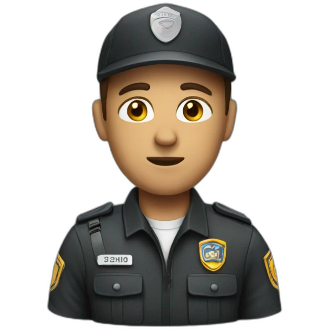 security guy emoji