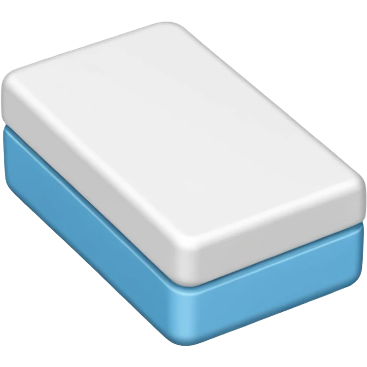 White eraser emoji
