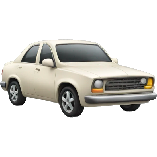 Car with hands emoji